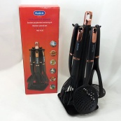 Набір кухонних приладів Magio MG-1126, набір силіконових приладів для кухні, набір нейлонових кухарів. Зображення №5