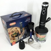 Блендер MAGIO MG-655, портативний блендер для смузі, ручний занурювальний блендер, електричний блендер. Зображення №7