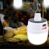 Аккумуляторная кемпинговая LED лампа светильник JD-2022 с солнечной панелью, кемпинговый фонарь-лампа. Изображение №13 Аккумуляторная кемпинговая LED лампа светильник JD-2022 с солнечной панелью, кемпинговый фонарь-лампа. Изображение №13