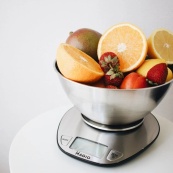 Весы кухонные MAGIO MG-691 до 5кг, весы кухонные со съемной чашей, весы для взвешивания продуктов. Изображение №4