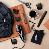 Машинка для стрижки MAGIO MG-184, профессиональная электробритва, Машинка для стрижки для дома. Изображение №5