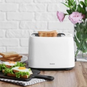 Тостер MAGIO MG-278 830 Вт, універсальний тостер, тостер кухонний для дому, тостерниця, сендвіч-тостери. Зображення №2