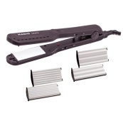 Щипці для волосся MAGIO MG-722 з насадками для гофре, Плойка вирівнювач, Випрямляч для волосся 2в1. Зображення №3