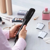 Щипці для волосся MAGIO MG-722 з насадками для гофре, Плойка вирівнювач, Випрямляч для волосся 2в1. Зображення №5