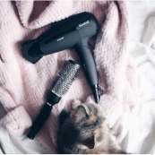 Фен MAGIO MG-166, класичний фен для волосся, електричний фен для сушіння волосся, фени для сушіння волосся. Зображення №3