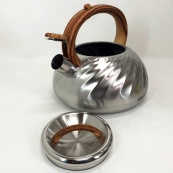 Чайник Magio MG-1194 3 л зі свистком, чайник зі свистком для індукційної плити, чайник газовий. Зображення №2