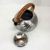 Чайник Magio MG-1194 3 л зі свистком, чайник зі свистком для індукційної плити, чайник газовий. Зображення №4