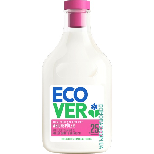 Ecover Пом'якшувач для білизни Apfelblute & Mandel 750ml Ecover Пом'якшувач для білизни Apfelblute & Mandel 750ml