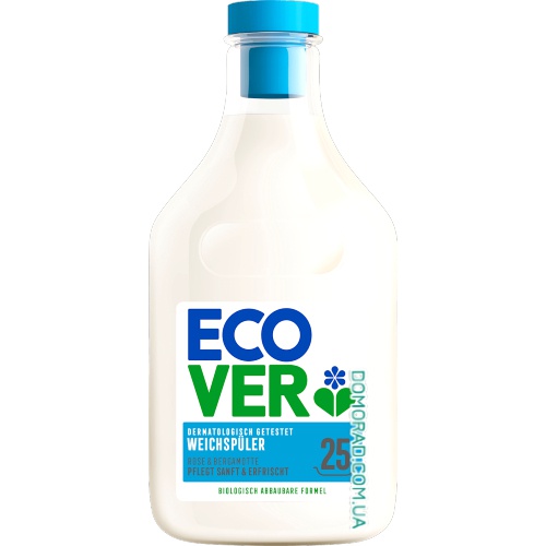 Ecover Пом'якшувач для білизни Rose & Bergamotte 750ml Ecover Пом'якшувач для білизни Rose & Bergamotte 750ml