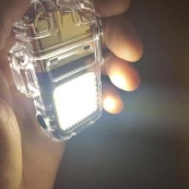 Зажигалка спиральная водонепроницаемая электронная с LED фонариком и зарядкой от USB. Изображение №2 Зажигалка спиральная водонепроницаемая электронная с LED фонариком и зарядкой от USB. Изображение №2