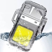 Зажигалка спиральная водонепроницаемая электронная с LED фонариком и зарядкой от USB. Изображение №6 Зажигалка спиральная водонепроницаемая электронная с LED фонариком и зарядкой от USB. Изображение №6
