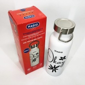 Термопляшка Magio MG-1041W 500 мл, Гарний невеликий термос, Термокухоль для дітей. Зображення №3