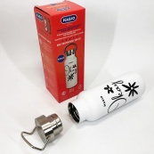 Термопляшка Magio MG-1041W 500 мл, Гарний невеликий термос, Термокухоль для дітей. Зображення №6