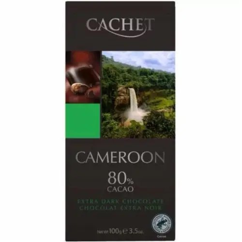 Шоколад чорний Cachet Cameroon 100 г Шоколад чорний Cachet Cameroon 100 г