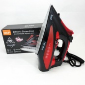 Праска з керамічною підошвою RAF R.1233 потужність 2200Вт 320 мл. Колір: червоний. Зображення №7