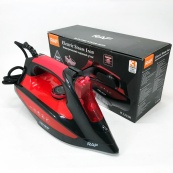 Праска з керамічною підошвою RAF R.1233 потужність 2200Вт 320 мл. Колір: червоний. Зображення №11