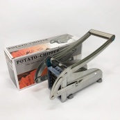 Ручна картоплерізка металева машинка Potato Chipper для нарізки картоплі фрі UN12-15. Зображення №10