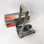 Ручна картоплерізка металева машинка Potato Chipper для нарізки картоплі фрі UN12-15. Зображення №12