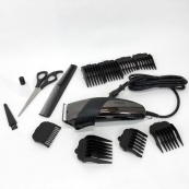 Професійна машинка VGR V-121 провідна машинка для стрижки волосся керамічне лезо, 8 насадок. Зображення №7
