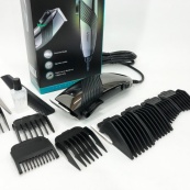 Професійна машинка VGR V-121 провідна машинка для стрижки волосся керамічне лезо, 8 насадок. Зображення №14