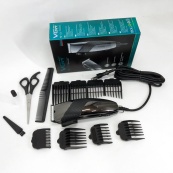 Професійна машинка VGR V-121 провідна машинка для стрижки волосся керамічне лезо, 8 насадок. Зображення №19