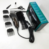 Професійна машинка VGR V-121 провідна машинка для стрижки волосся керамічне лезо, 8 насадок. Зображення №20