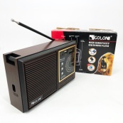 Радіоприймач акумуляторний автономний GOLON RX-9933UAR, Радіо приймачі від мережі. Зображення №7 Радіоприймач акумуляторний автономний GOLON RX-9933UAR, Радіо приймачі від мережі. Зображення №7