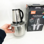 Блендер RAF R.7032 подрібнювач кухонний з нержавіючої сталі 3 л 1000 Вт, Блендер для дитячого пюре. Зображення №7