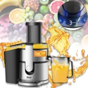 Електричний соковитискач RAF R.2700 для цитрусових, фруктів та овочів з ємністю для соку 1.1 л 800 Вт. Зображення №3