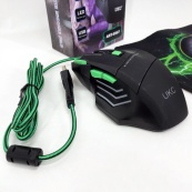 Мишка провідна ігрова UKC 6967 з килимком. Зображення №2 Мишка провідна ігрова UKC 6967 з килимком. Зображення №2