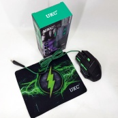 Мишка провідна ігрова UKC 6967 з килимком. Зображення №4 Мишка провідна ігрова UKC 6967 з килимком. Зображення №4