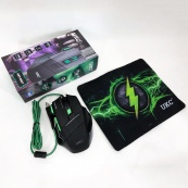 Мишка провідна ігрова UKC 6967 з килимком. Зображення №8 Мишка провідна ігрова UKC 6967 з килимком. Зображення №8