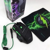 Мишка провідна ігрова UKC 6967 з килимком. Зображення №9 Мишка провідна ігрова UKC 6967 з килимком. Зображення №9