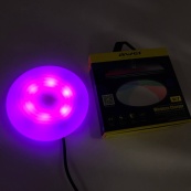 Бездротова зарядка з підсвічуванням 7 кольорів 10W 7 COLOR Awei W7 + WIRELESS CHARGE. Зображення №2
