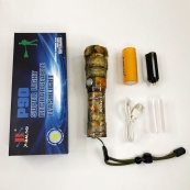 Ліхтарик ручний тактичний Bailong BL-P512M-P90, Тактичний ліхтар, Сильний ліхтарик, Лід ліхтар ручний. Зображення №5