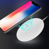 Бездротова зарядка з підсвічуванням 7 кольорів 10W 7 COLOR Awei W7 + WIRELESS CHARGE. Зображення №4