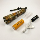 Ліхтарик ручний тактичний Bailong BL-P512M-P90, Тактичний ліхтар, Сильний ліхтарик, Лід ліхтар ручний. Зображення №7