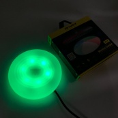 Бездротова зарядка з підсвічуванням 7 кольорів 10W 7 COLOR Awei W7 + WIRELESS CHARGE. Зображення №11