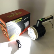 Акумуляторний ліхтар - лампа CH-22031 водонепроникний (USB-Type C) з гачком, кемпінговий ліхтар-лампа. Зображення №14