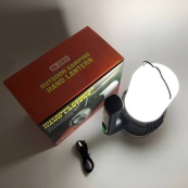 Акумуляторний ліхтар - лампа CH-22031 водонепроникний (USB-Type C) з гачком, кемпінговий ліхтар-лампа. Зображення №15