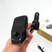 Автомобільний FM трансмітер модулятор A30 Bluetooth, Фм трансмітер від прикурювача. Зображення №12