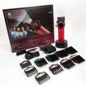 Професійна машинка для стрижки волосся VGR V-001 RED з дисплеєм 9000 об та 10 насадками (1,5-24 мм). Зображення №3