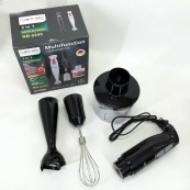 Блендер 3в1 Rainberg RB-2243 500W занурювальний блендер подрібнювач, блендер для дитячого пюре. Колір: чорний. Зображення №5