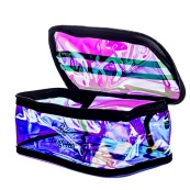 Косметичка прозора з ручкою Bogenia Holographic. Зображення №3 Косметичка прозора з ручкою Bogenia Holographic. Зображення №3