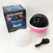 Проектор звездного неба Star Master Big Dream, игрушка проектор звездного неба. Цвет: розовый. Изображение №10