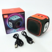 Портативна Bluetooth колонка TG359 7W з підсвічуванням RGB, акумуляторна колонка для музики. Колір: зелений. Зображення №2