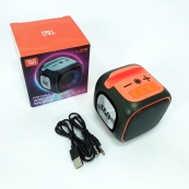 Портативна Bluetooth колонка TG359 7W з підсвічуванням RGB, акумуляторна колонка для музики. Колір: зелений. Зображення №10