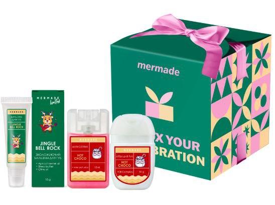 Подарунковий набір Mermade "Hot Choco" для догляду за тілом Подарунковий набір Mermade "Hot Choco" для догляду за тілом