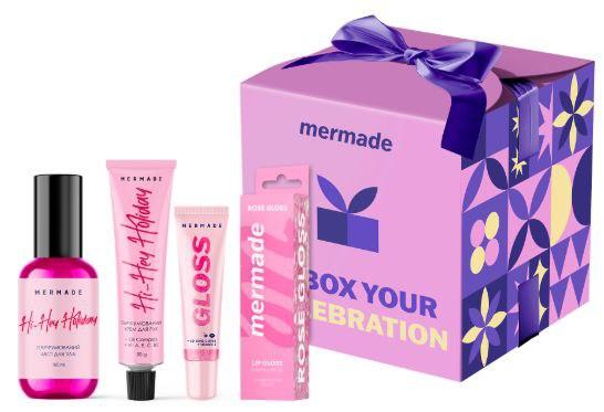 Подарунковий набір для догляду за тілом Mermade “Midwinter Mood” для жінок Подарунковий набір для догляду за тілом Mermade “Midwinter Mood” для жінок