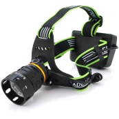 Супер потужний ліхтар налобний Police BL-A14-3-P90 MICRO USB, потужний налобний ліхтар для риболовлі наголовний. Зображення №3